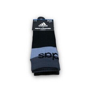 Adidas Men's Aeroready Cushioned Crew Socks (3-Pairs) (6-12)